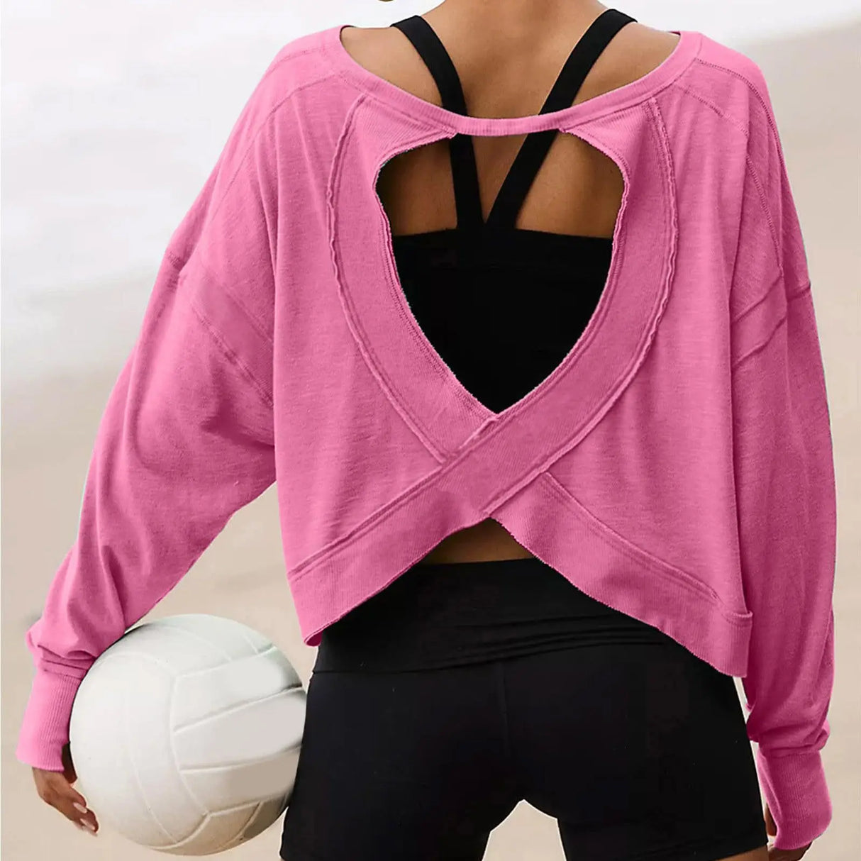 Women's Loose Long Sleeve T Shirt Casual Comfortable Blouse