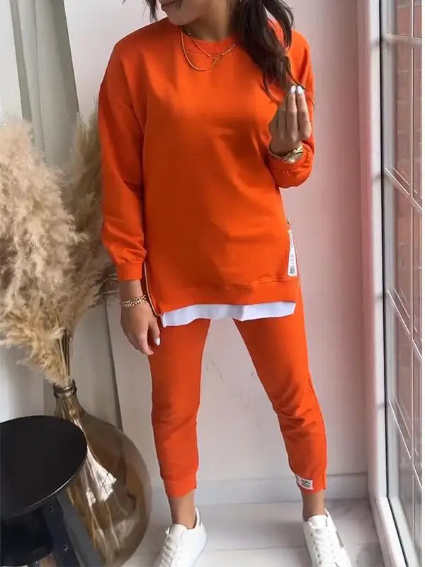Effortless Chic Women's 2 Piece Hoodie Set