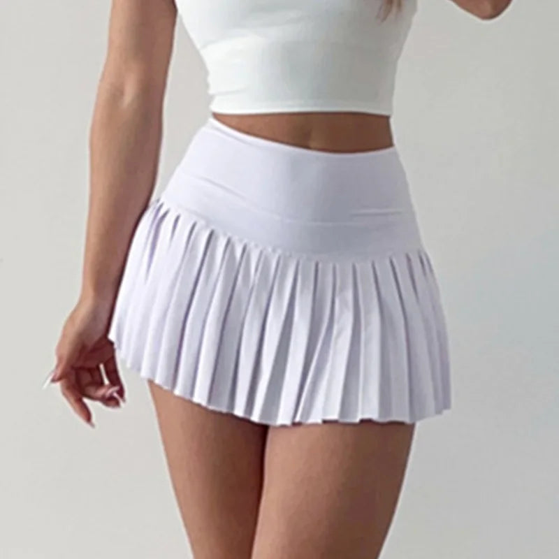 Women's Breathable Quick Dry Sports Skirt for Gym, Tennis and Running