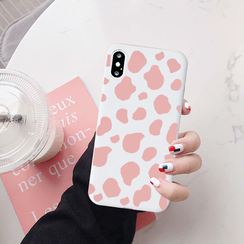 Slim Fit Lightweight Black White Print Silicone Case For iPhone 11 Pro 7 8 Plus X XR XS Max iphone 11 Cell Phone Case Cover White Black Pattern Print Silicone Unisex Case