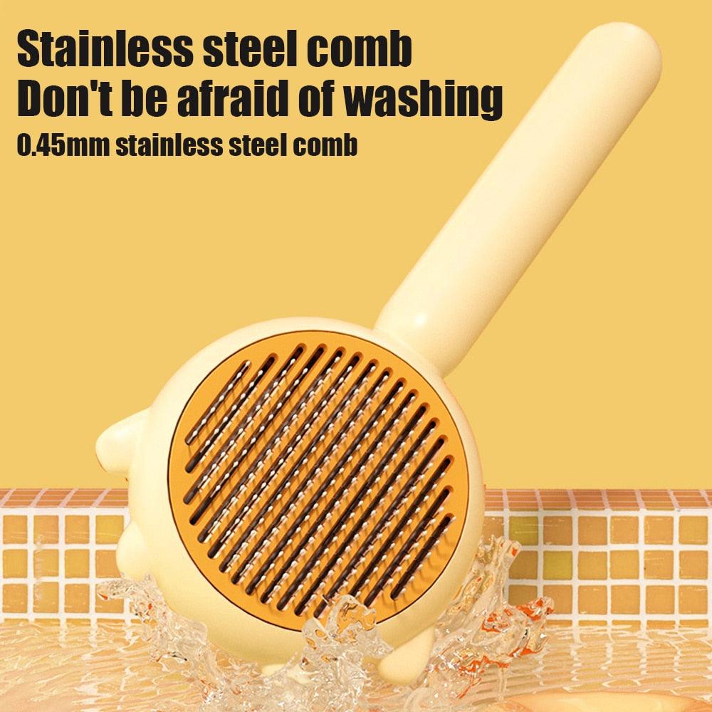Cat Comb Massage Pet Magic Combs Hair Removal Cat and Dog Universal Needle Brush Pets Grooming Cleaning Remove Supply Care Set Pet Hair Cleaner Brush for Dogs Long or Short Hair Cats Pet Massage Brushes (Copy)