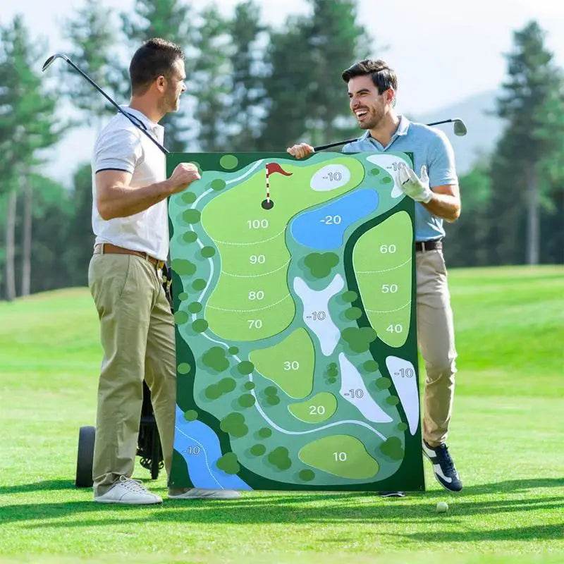 Perfect Your Swing Golf Practice Mat Set for All Skill Levels