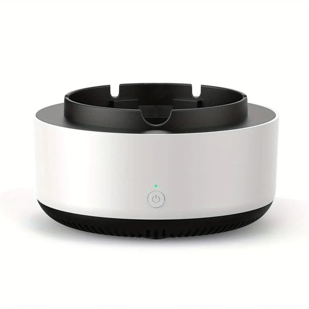 Smart Ashtray Air Purifier,Remove Secondhand Smoke and Tobacco Odor Instantly,Batteries Not Included, Ring Aromatherapy Tablets