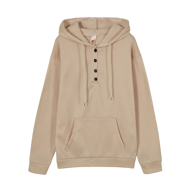 Cozy and Casual Women's Hooded Sweatshirt