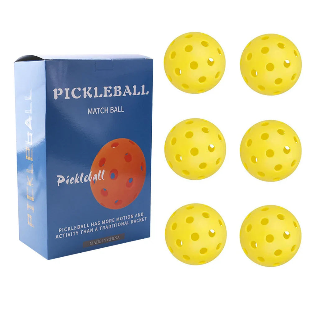 6 Pack PE Material Golf Hole Balls High Elastic for Training