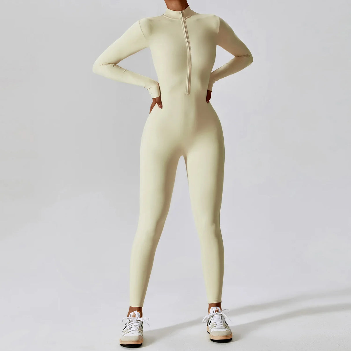 Winter Workout Wear Cozy Jumpsuit