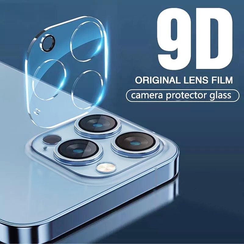 Full Cover HD Back Camera Glass Protectors for iPhone 13 12 Pro Max 13Mini Lens Protective Glass Film on IPhone 11 14 PRO MAX XS Ultra Thin Tempered Glass Camera Lens Screen Protector