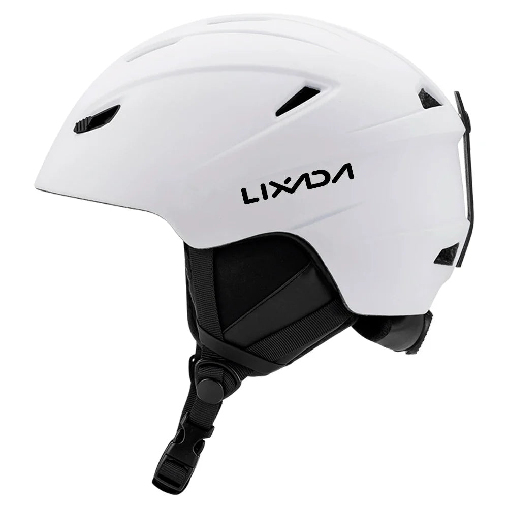Lightweight Ski & Snowboard Helmet: Warm & Adjustable