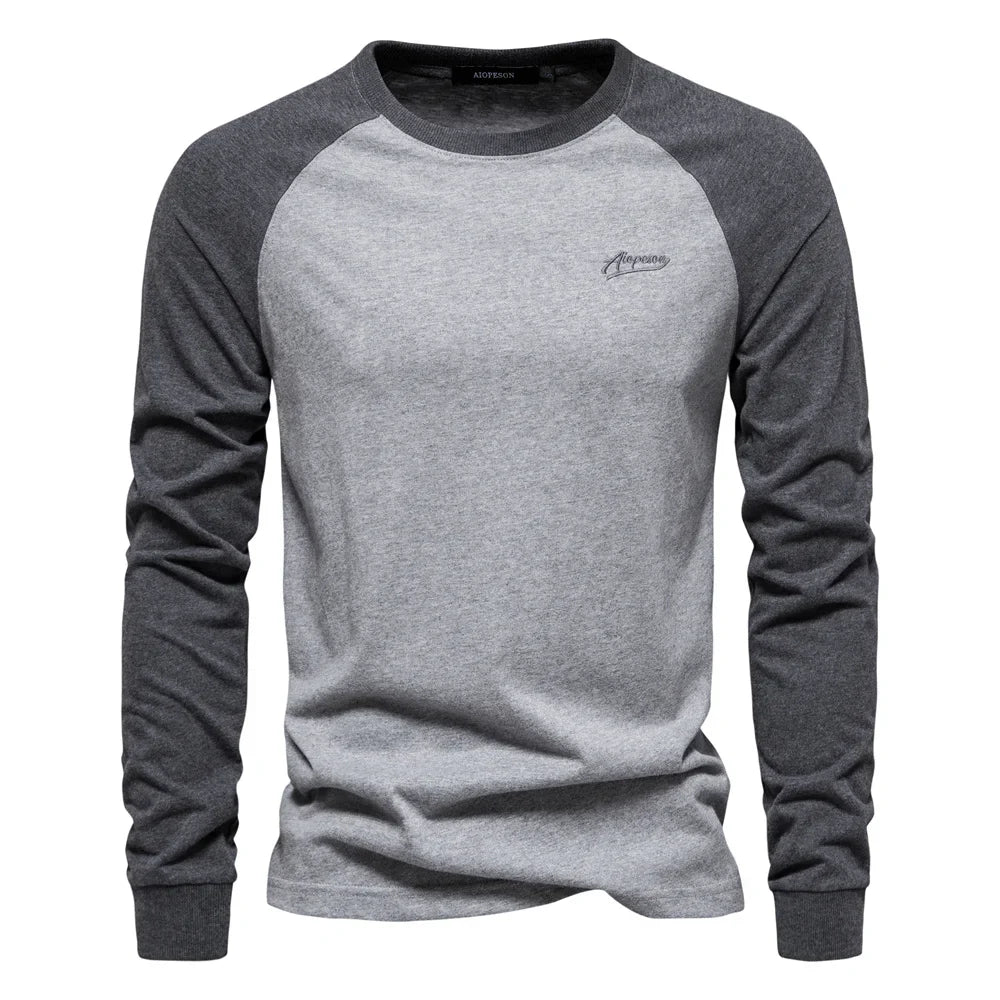 Casual Patchwork T Shirts for Men
