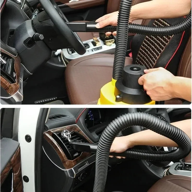 New 1pcs 12V High Power Car Vacuum Cleaner Dry and Wet Dual Use Car Vacuum Cleaner Portable Handheld Vacuum Cleaner
