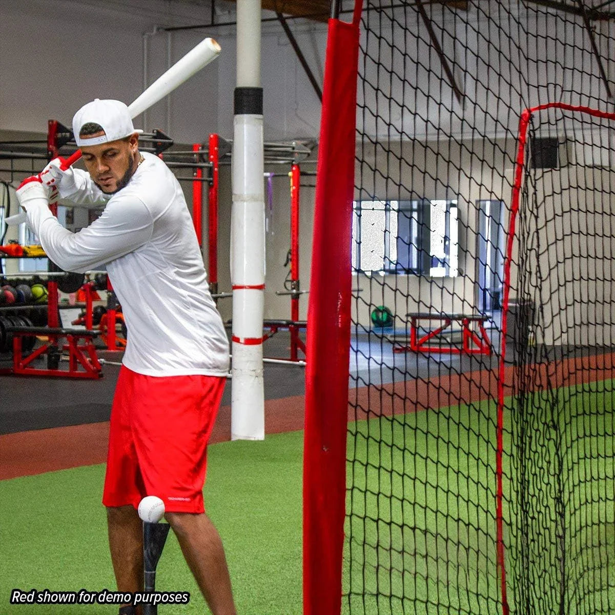 Weighted Base Quick Setup Hitting & Throwing Net