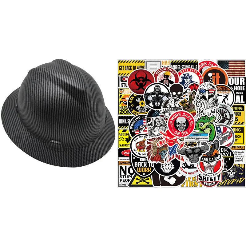 Superior Protection Carbon Fiber Safety Helmet