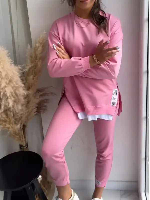 Effortless Chic Women's 2 Piece Hoodie Set