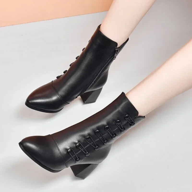 Designer Ankle Boots Women's Big Sizes