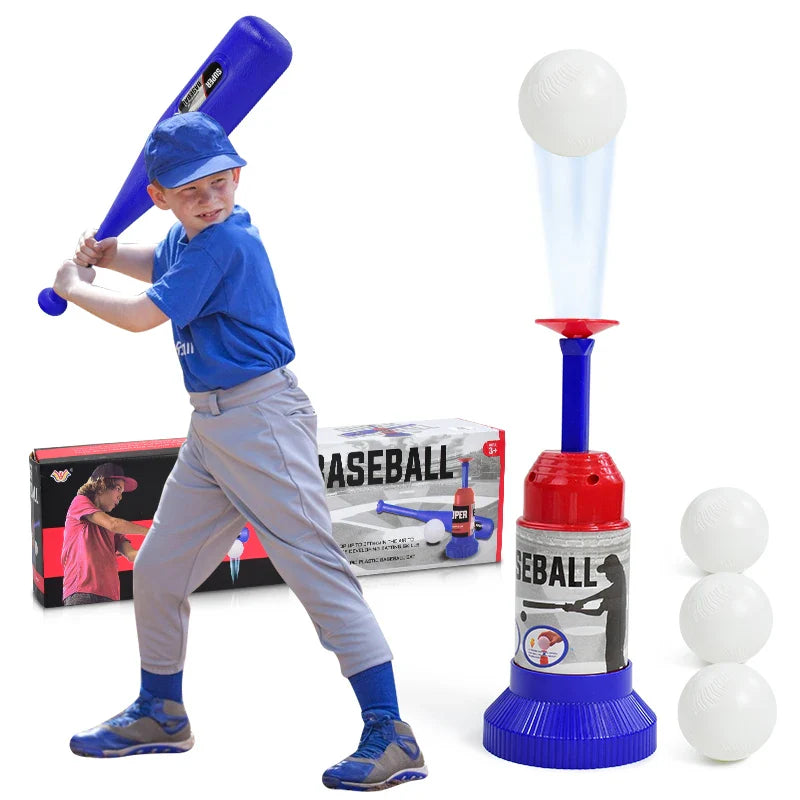 Level Up Your Little Leaguer Auto-Pitch Baseball Toy