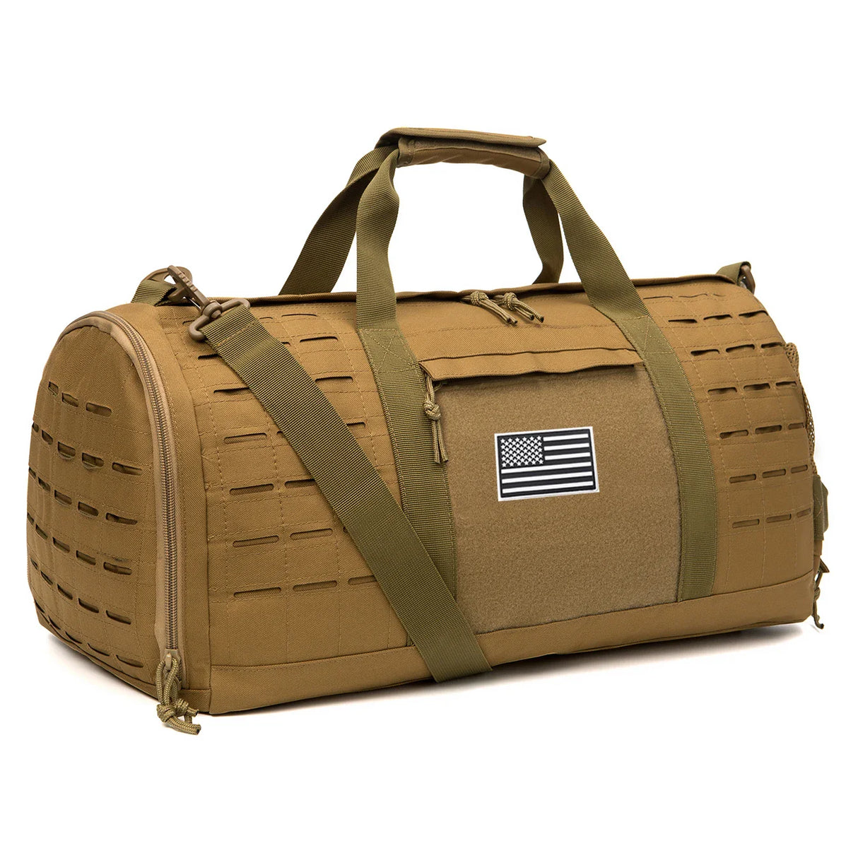 Heavy-Duty Gym Bag with Multiple Compartments and Shoe Storage