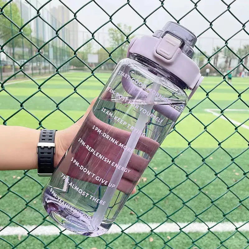 Portable Water Jug with Time Marker Stay Motivated