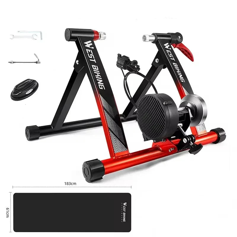 Level Up Your Indoor Cycling 6-Speed Magnetic Bike Trainer