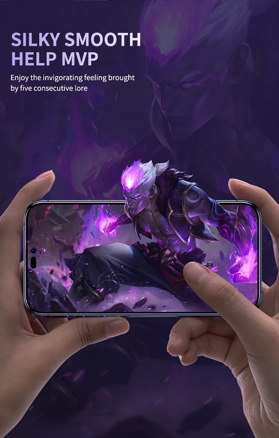 40D High Quality Full Cover Screen Protector For iPhone 14 13 12 11 PRO MAX Tempered Glass For Iphone XS XR X14 13 12 Mini Plus Tempered Glass Screen Protector Compatible For iPhone