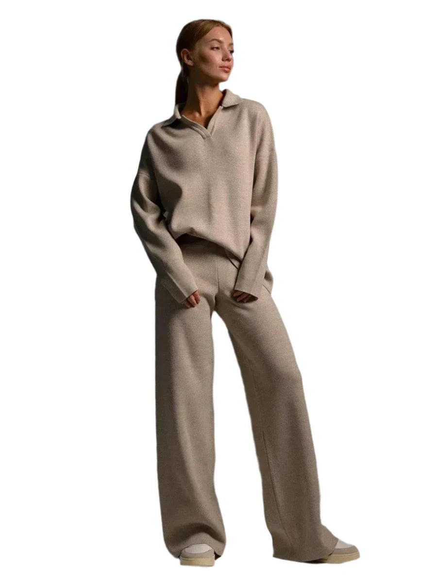 Warm and Chic Soft Knitted Outfit