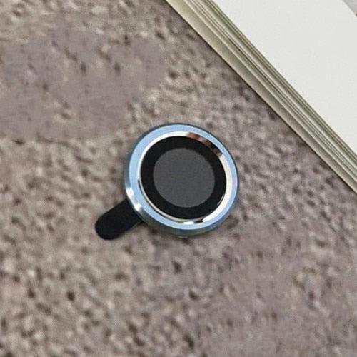 Camera Lens Ring For iPhone 13 14 12 Pro Max Mini Full Cover Metal Ring Tempered Glass On iPhone13pro Back Screen Protector Camera Tempered Glass Protective Film Aluminum Alloy Camera Lens Cover