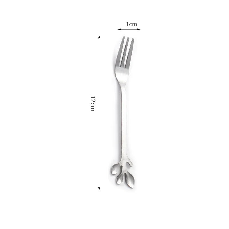 Stainless Steel Watermelon Fork Slicer Cutter Scoop Kitchenware