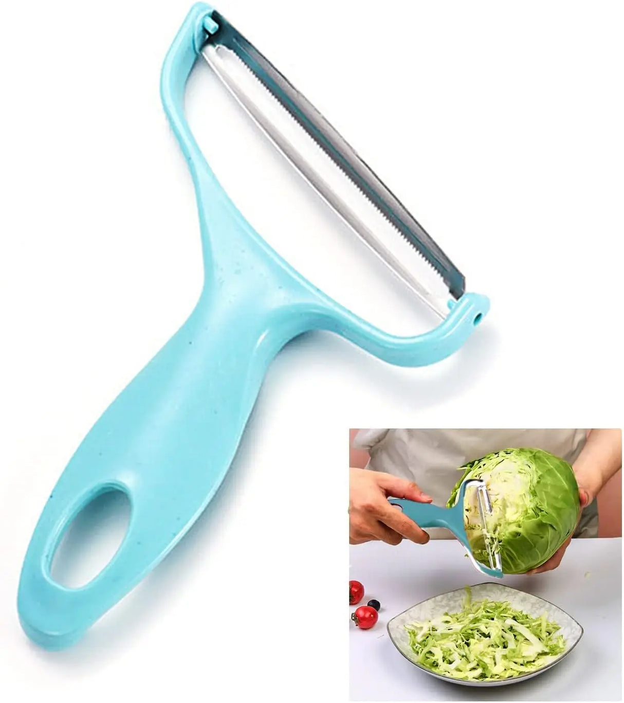 Vegetable Potato Peeler Cabbage Shredder Stainless Steel Kitchen Gadget