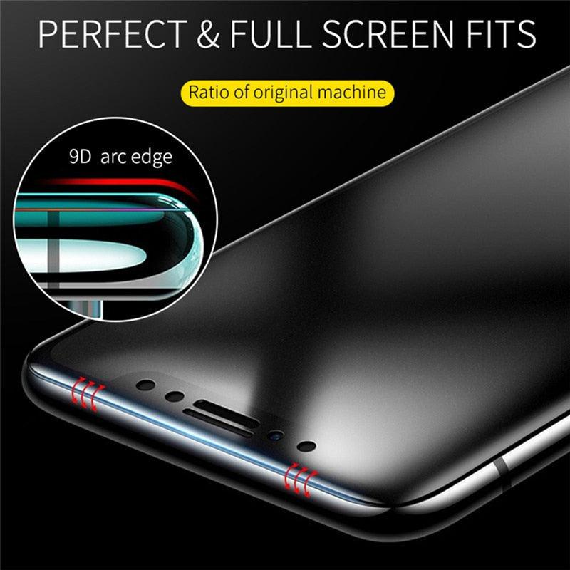 4pcs Soft Matte Ceramic Film Screen Protector for iPhone 14 13 12 Pro Max 11 XR XS X 8 7 plus SE20 Anti-broken Not Glass Film Matte Finish Tempered Glass Screen Protector for iPhone