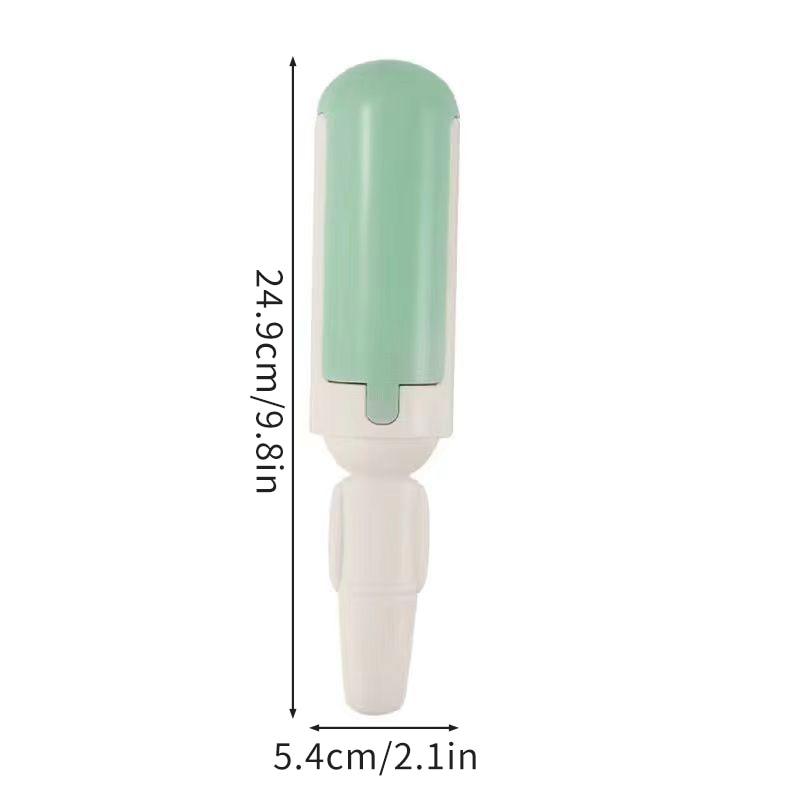 Pet Hair Remover Lint Rollers Brushes Clothes Hairball Remover Brush Dust Sticky Cleaner Fur Clean Pet Hair Tools Reusable Pet Hair Remover with Self-Cleaning Base Pet Hair Double Sided Brush