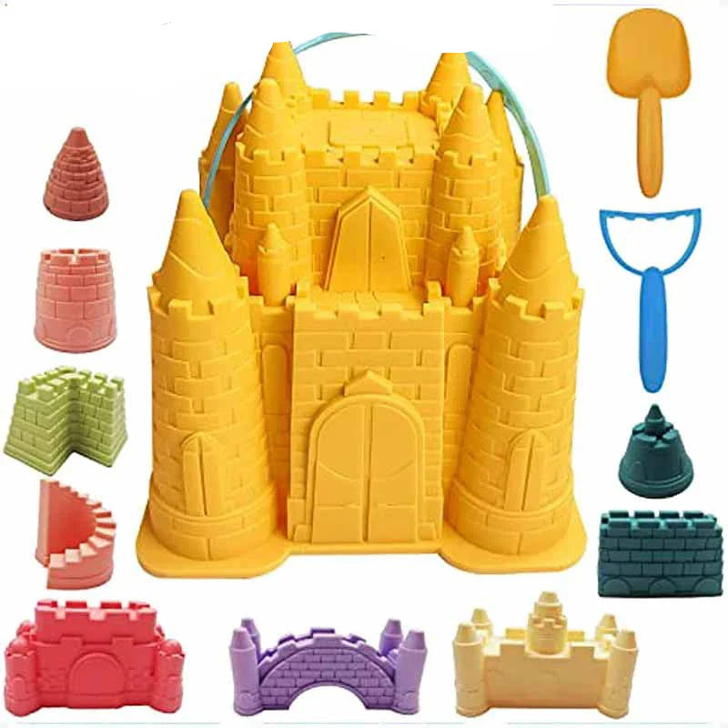 Beach Sand Toys Set Creative Children's Pyramid Castle Sand