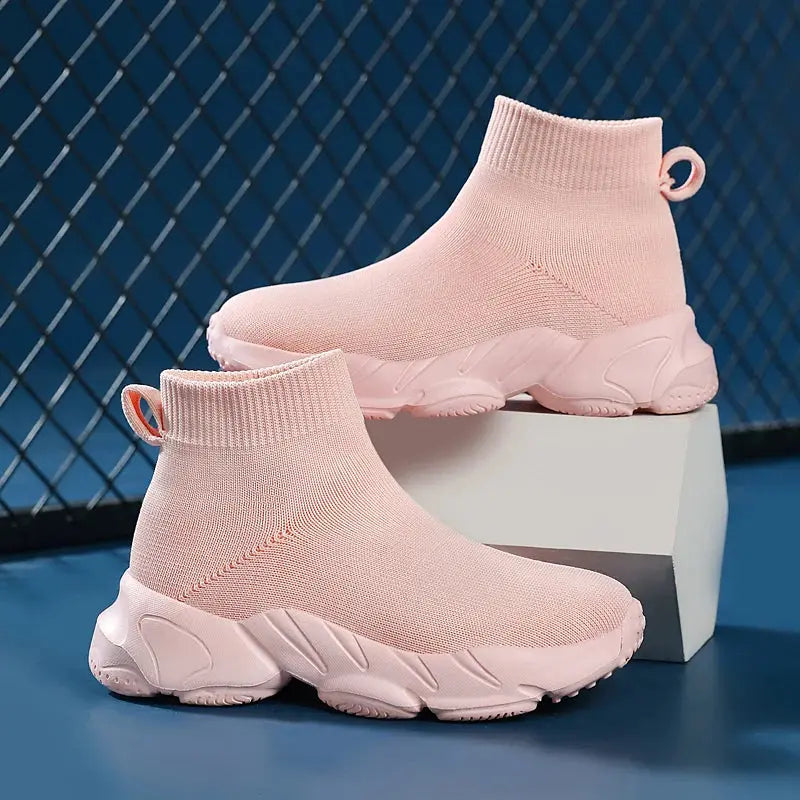 Luxury Kids Sneakers High Top Comfortable Running Shoes