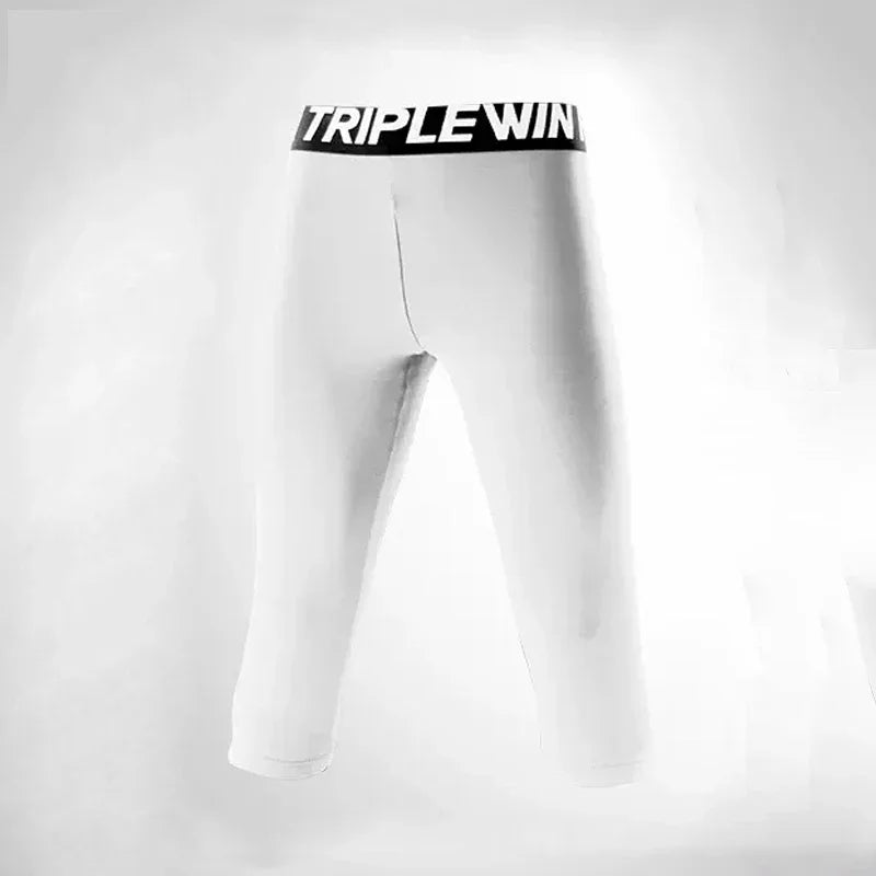 Kids Boy Girl Capri Running Tights Pants