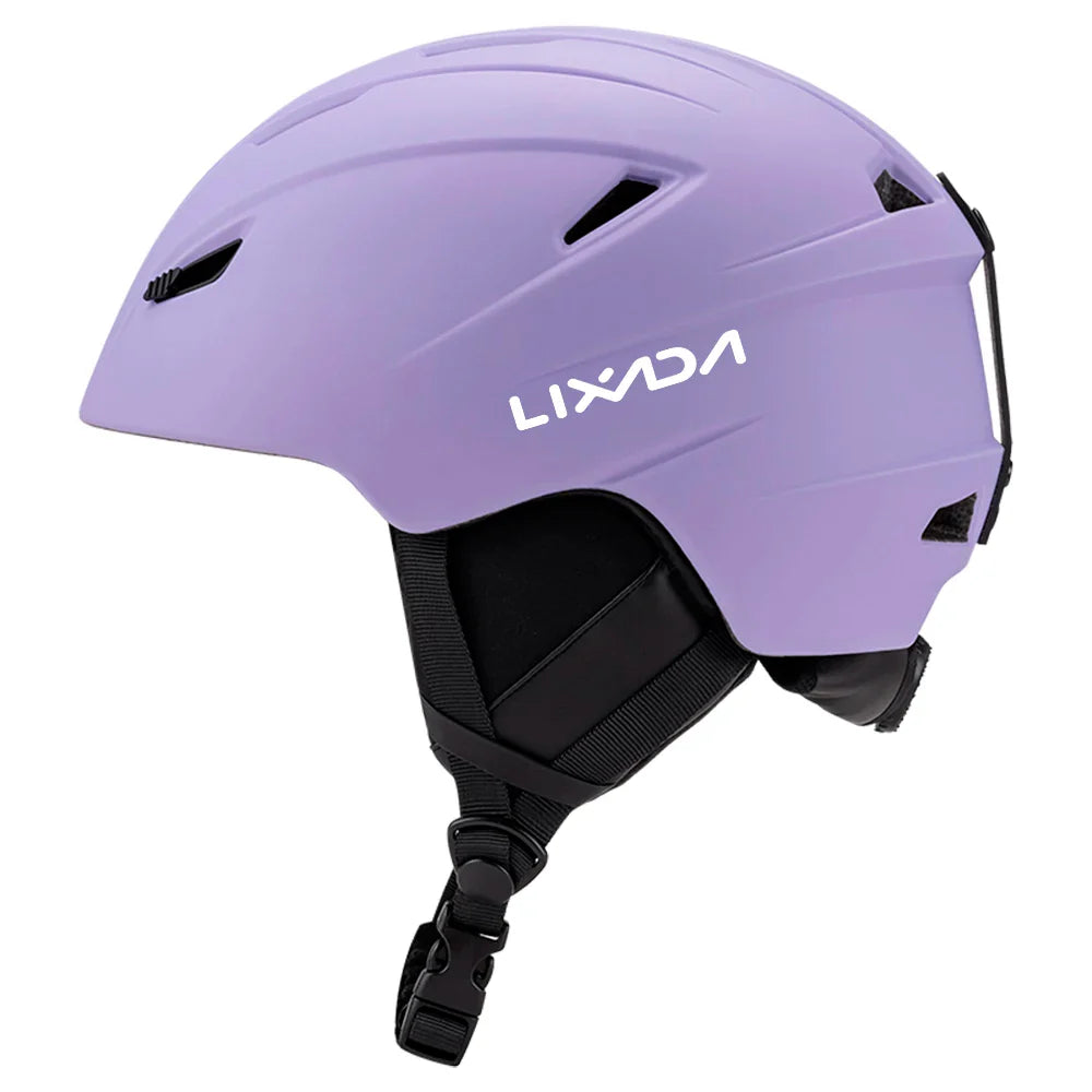 Lightweight Ski & Snowboard Helmet: Warm & Adjustable