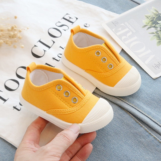 Flat Bottom Over Strapped Toddler Shoes