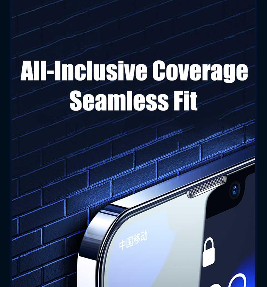 4PCS Tempered Glass For iPhone 11 12 13 14 Pro MAX XR X XS Max Screen Protector on For iPhone 12 11 13 14 Mini 7 8 6 Plus Glass Edge- Bubble Free- Scratch Resistant Protective Film For iPhone