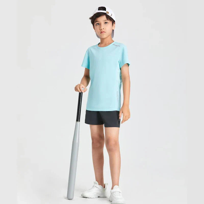 Lightweight Breathable Kids' Running Tee