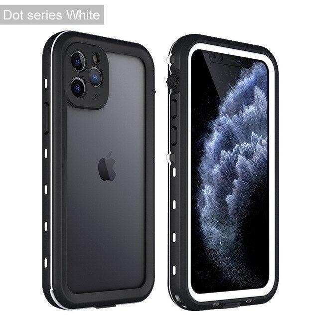 Waterproof Case For iPhone 14 13 12 11 Pro Max 14Plus 12Pro Durable Water Proof Cover Sport 360 Protect iPhone12 Mini Waterproof Case for iPhone Drop Resistant Iphone Clear Back