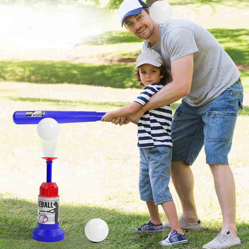 Level Up Your Little Leaguer Auto-Pitch Baseball Toy