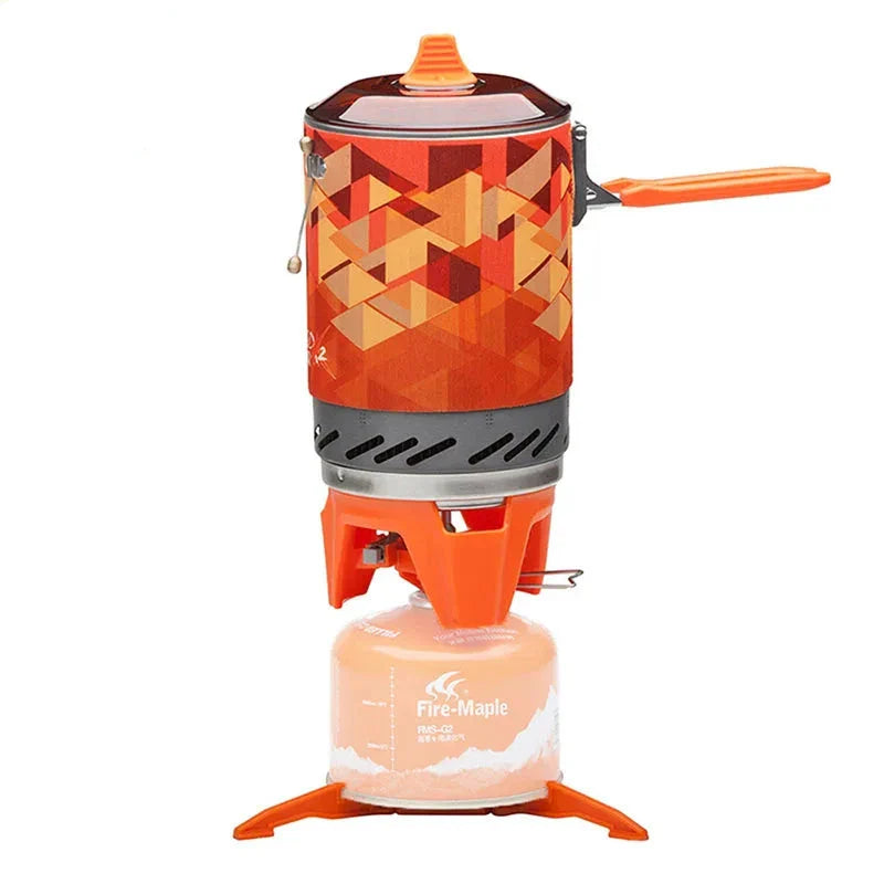 Efficient Outdoor Cooking: Heat Exchanger Stove
