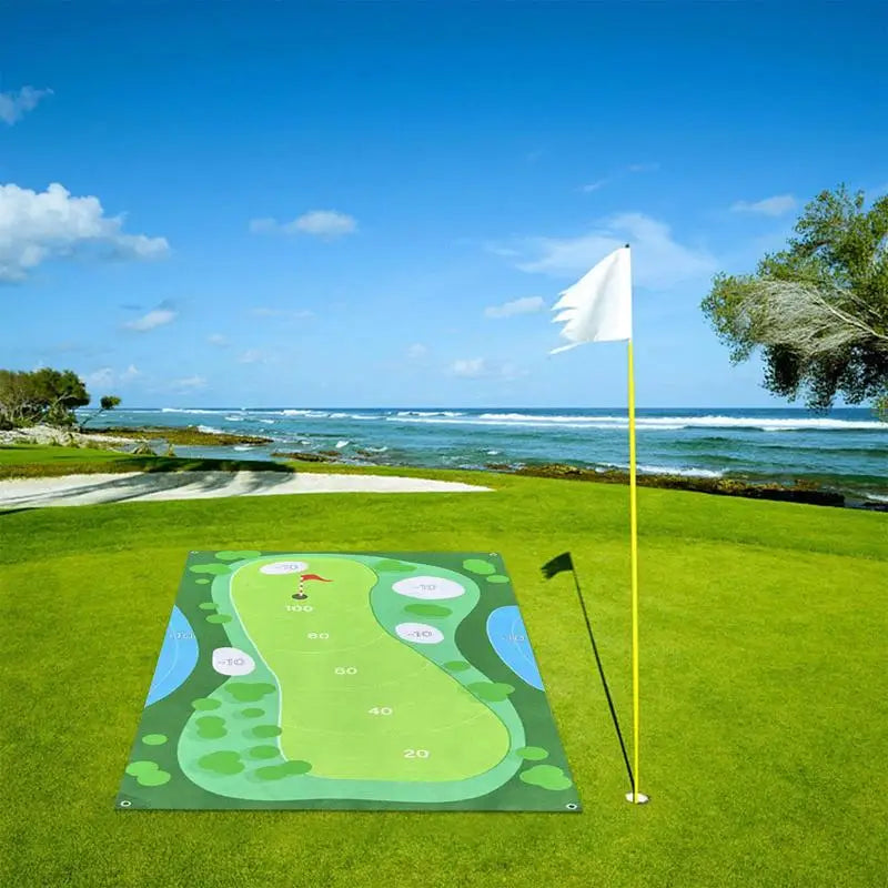 Perfect Your Swing Golf Practice Mat Set for All Skill Levels