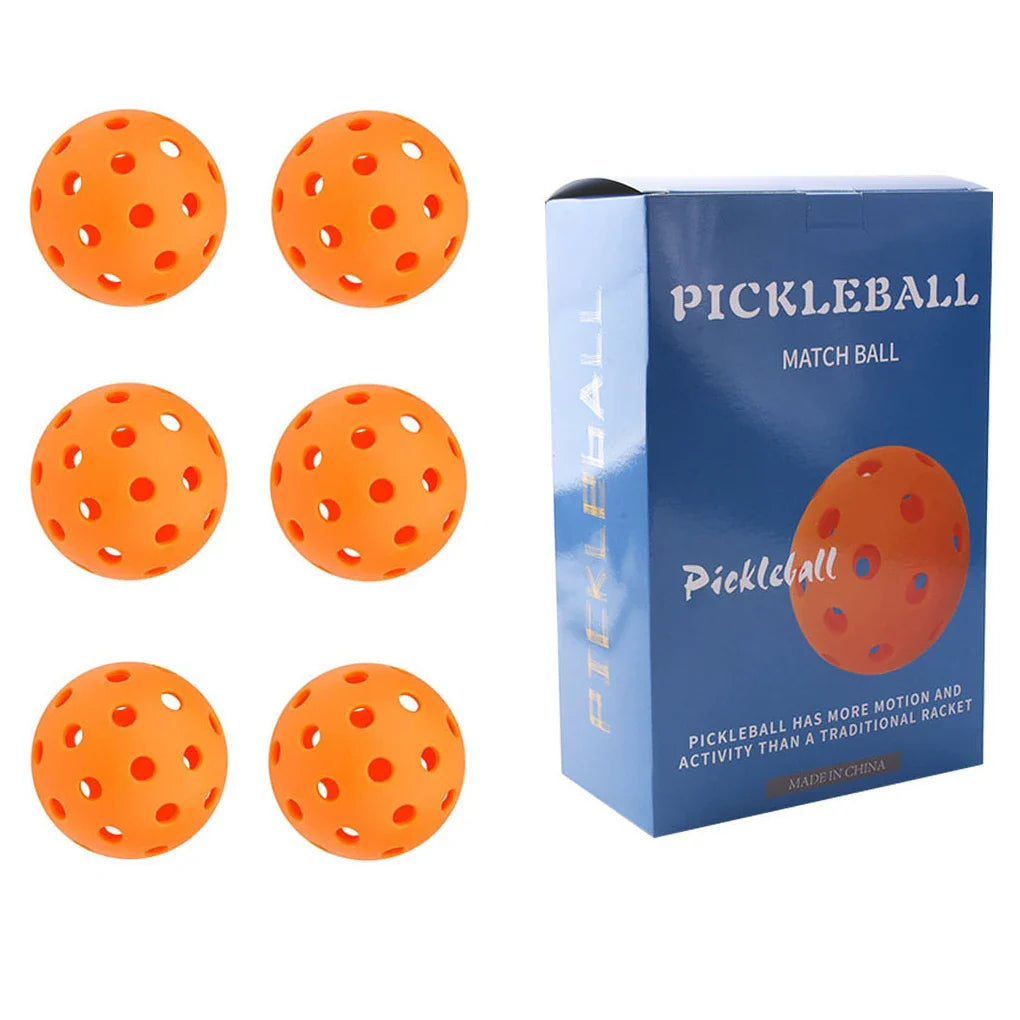 6 Pack PE Material Golf Hole Balls High Elastic for Training