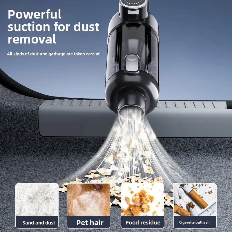 65000RPM Portable Car Vacuum Cleaner Wireless Handheld Mini Wet Dry Silent Powerful for Auto Cleaning