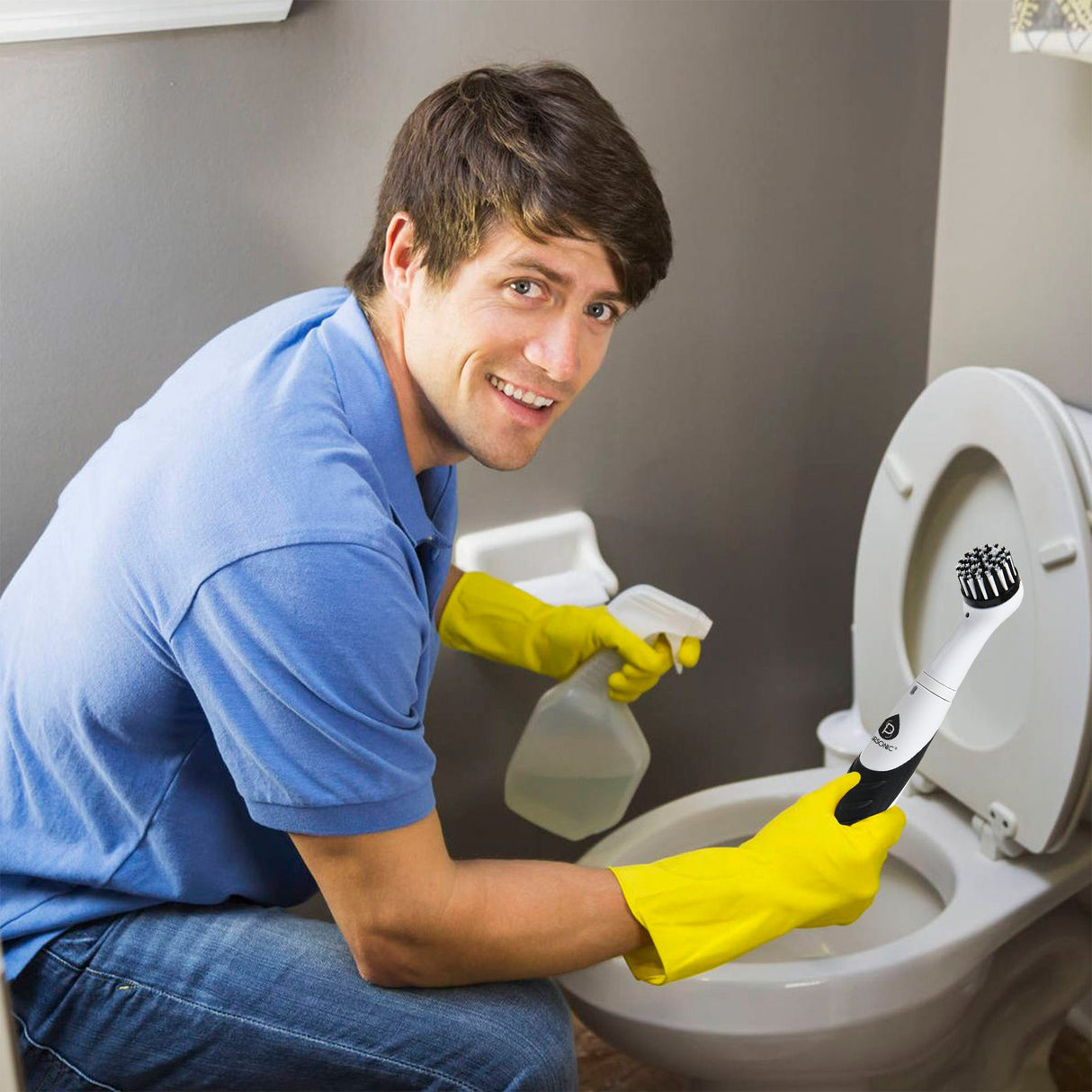 Cordless Power Scrubber Cleaning Brush – Power and Precision for Sparkling Clean by Pursonic