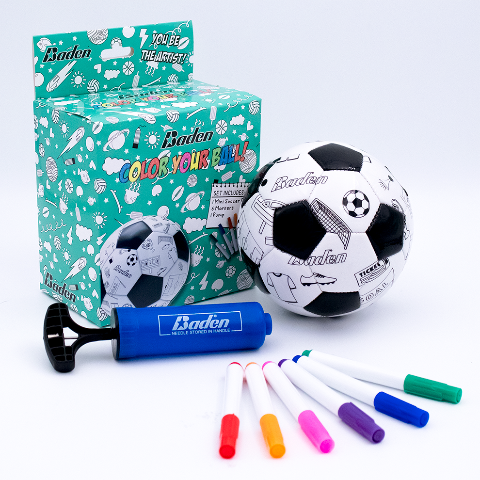 Color Your Own MINI SOCCER Ball