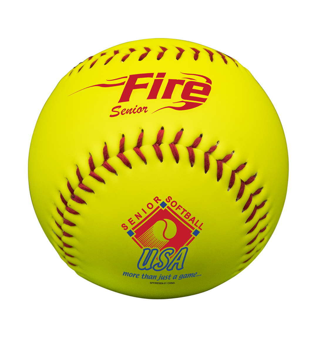 Fire Senior Slowpitch Softballs - 1 Dozen