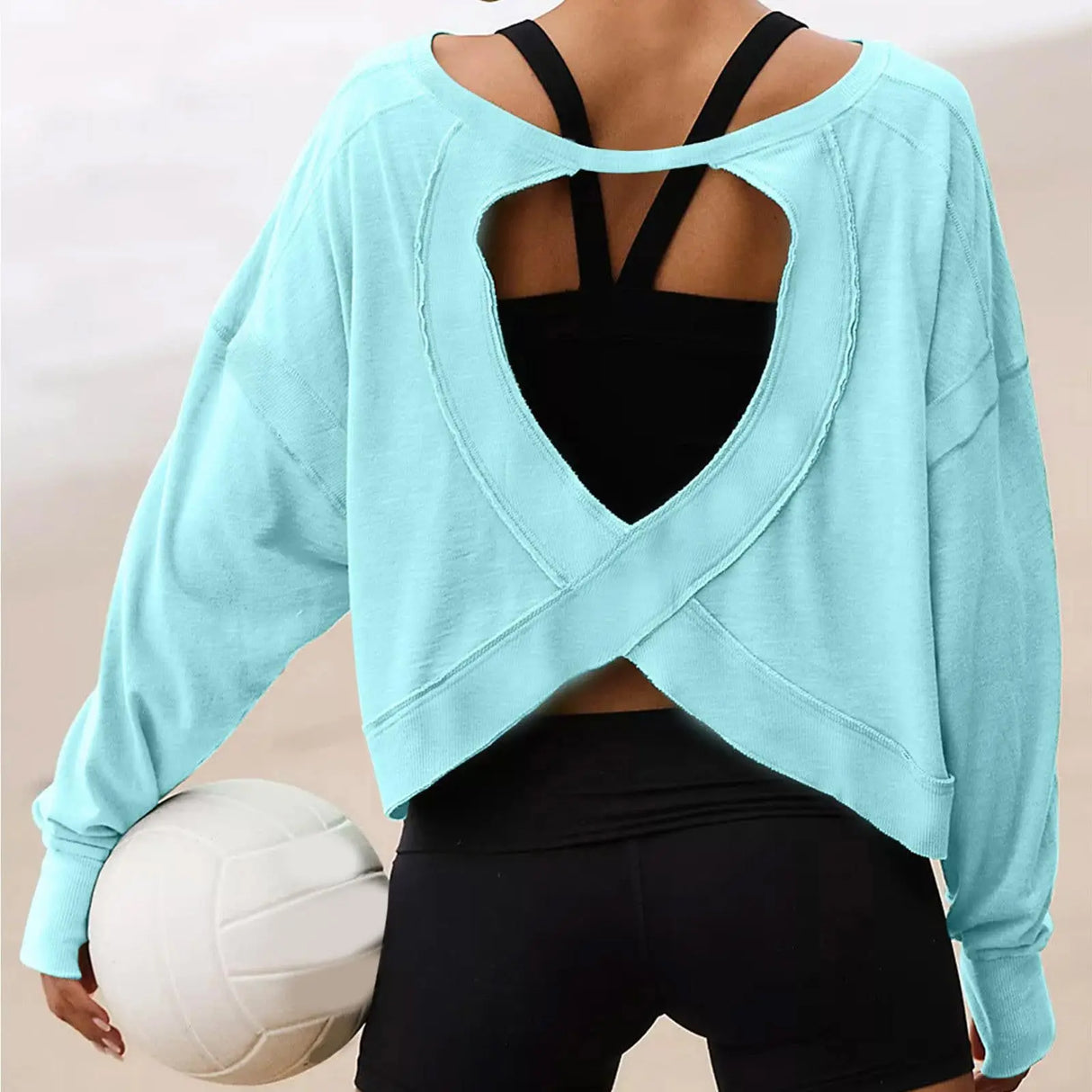 Women's Loose Long Sleeve T Shirt Casual Comfortable Blouse