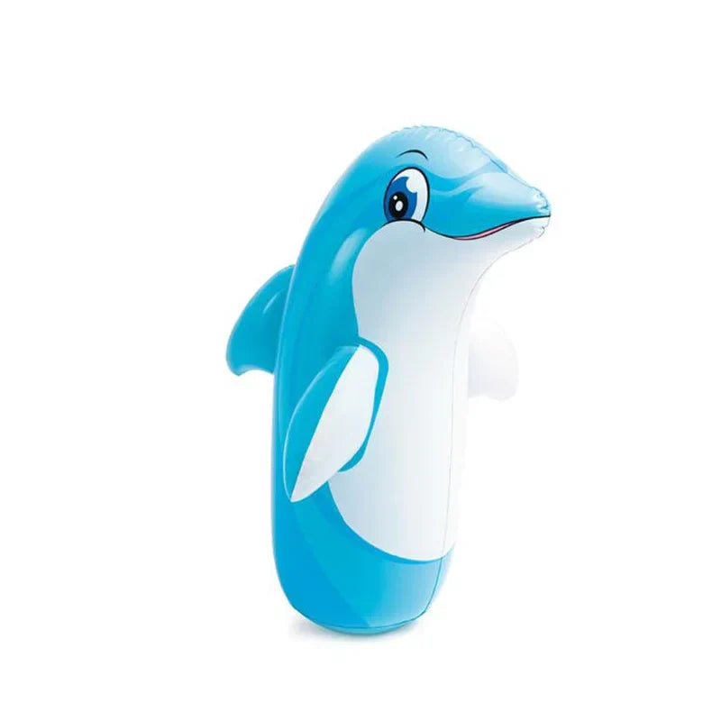 Inflatable Dinosaur & Penguin Tumbler Toys Fun for Kids and Adults