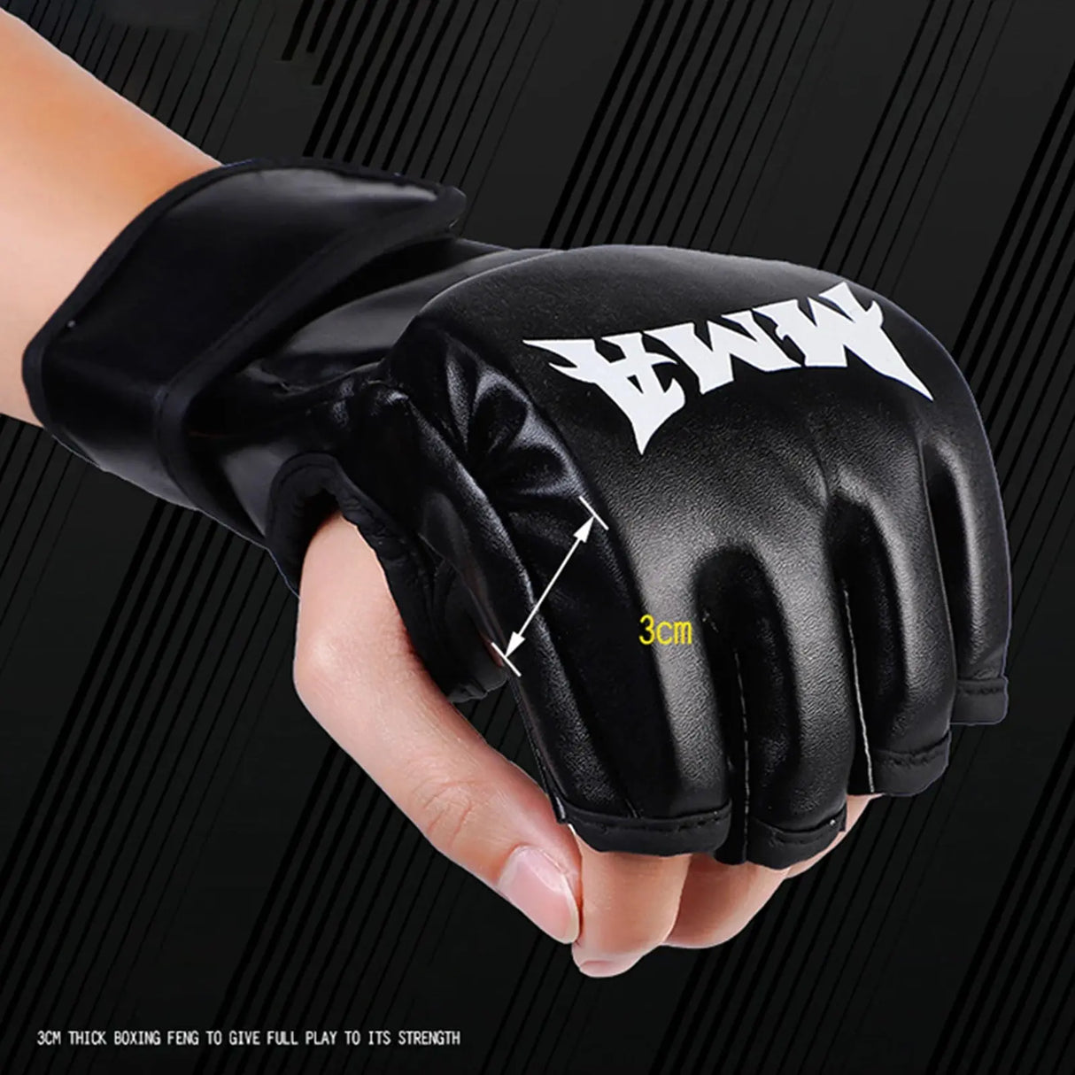 Kickboxing Gloves for Men Women and Kids PU Leather