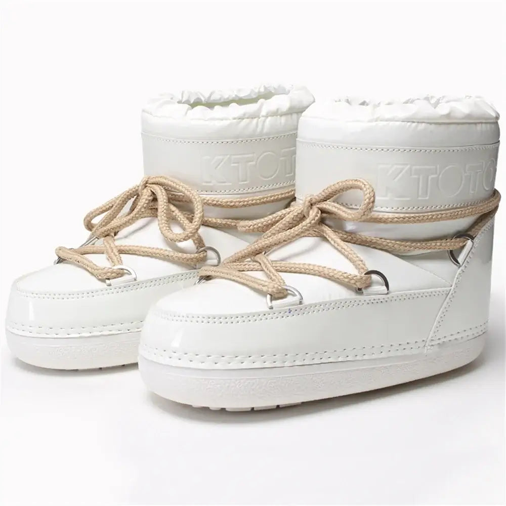 Stay Warm in Style Winter Fur Boots