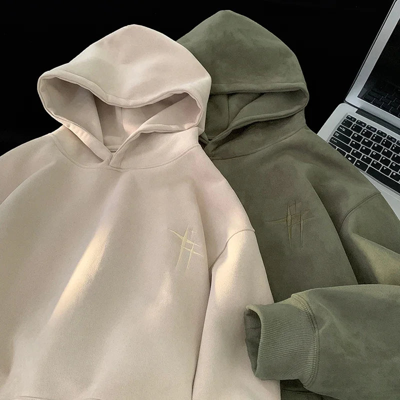 Luxurious Suede Hoodies Perfect for Fall and Winter